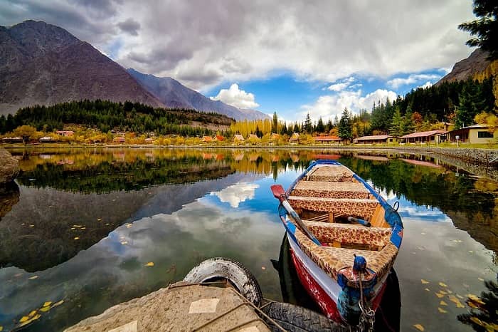 Skardu valley in Gilgit